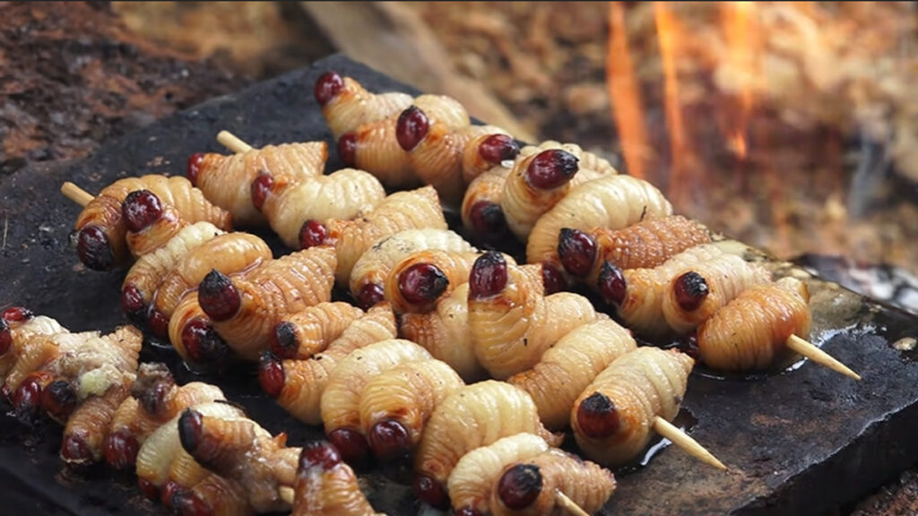 Berani Coba? Sate Ulat Sagu Khas Raja Ampat Ini Ternyata Kaya Protein dan Bikin Ketagihan