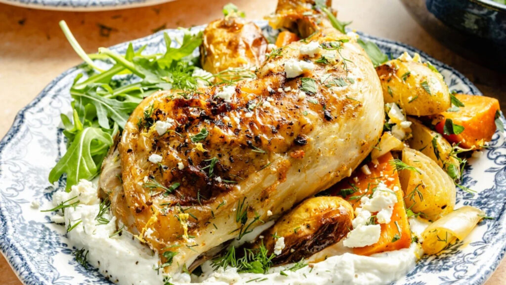 Menu Eksklusif yang Bisa Kamu Buat Sendiri, Herb Roasted Chicken Super Mudah